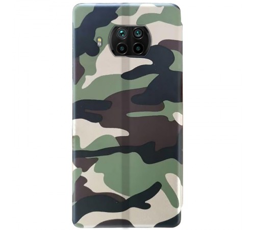Шкіряний чохол-книжка Classy для Xiaomi Mi 10T Lite / Redmi Note 9 Pro 5G Camouflage Шкіряний чохол-книжка Classy для Xiaomi Mi 10T Lite / Redmi Note 9 Pro 5G Camouflage
