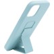 Чохол Silicone Case Hand Holder для Apple iPhone 12 Pro Max (6.7") Бірюзовий / Ice Blue