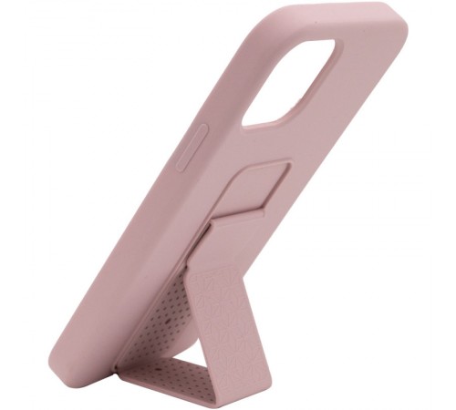 Чохол Silicone Case Hand Holder для Apple iPhone 12 Pro Max (6.7") Рожевий / Pink Sand Чохол Silicone Case Hand Holder для Apple iPhone 12 Pro Max (6.7") Рожевий / Pink Sand