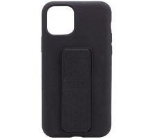 Чохол Silicone Case Hand Holder для Apple iPhone 11 Pro (5.8") Чорний / Black