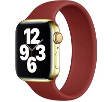 Ремінець Solo Loop для Apple Watch 42/44/45/46/49mm 177mm (9) Червоний / Dark Red