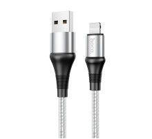 Дата кабель Hoco X50 "Excellent" USB to Lightning (1m) Сірий