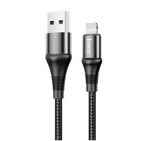 Дата кабель Hoco X50 "Excellent" USB to Lightning (1m) Чорний