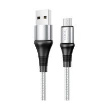 Дата кабель Hoco X50 "Excellent" USB to MicroUSB (1m) Сірий