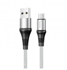 Дата кабель Hoco X50 "Excellent" USB to MicroUSB (1m) Сірий