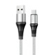 Дата кабель Hoco X50 "Excellent" USB to MicroUSB (1m) Сірий