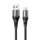 Дата кабель Hoco X50 "Excellent" USB to MicroUSB (1m) Чорний