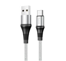 Дата кабель Hoco X50 "Excellent" USB to Type-C (1m) Сірий