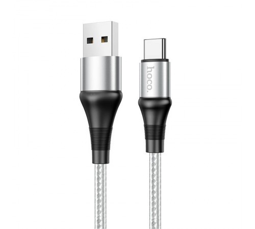 Дата кабель Hoco X50 "Excellent" USB to Type-C (1m) Сірий