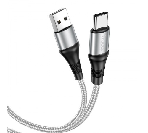 Дата кабель Hoco X50 "Excellent" USB to Type-C (1m) Сірий