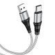Дата кабель Hoco X50 "Excellent" USB to Type-C (1m) Сірий
