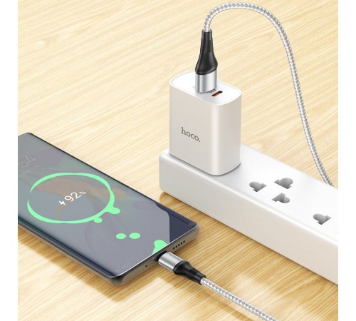 Дата кабель Hoco X50 "Excellent" USB to Type-C (1m) Сірий