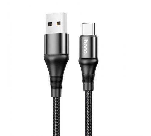 Дата кабель Hoco X50 "Excellent" USB to Type-C (1m) Чорний Дата кабель Hoco X50 "Excellent" USB to Type-C (1m) Чорний
