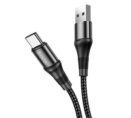 Дата кабель Hoco X50 "Excellent" USB to Type-C (1m) Чорний Дата кабель Hoco X50 "Excellent" USB to Type-C (1m) Чорний