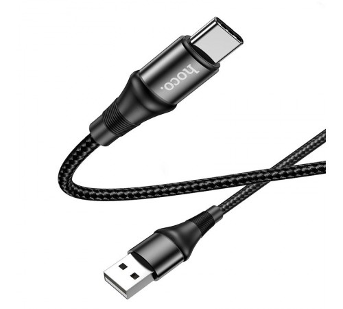 Дата кабель Hoco X50 "Excellent" USB to Type-C (1m) Чорний Дата кабель Hoco X50 "Excellent" USB to Type-C (1m) Чорний