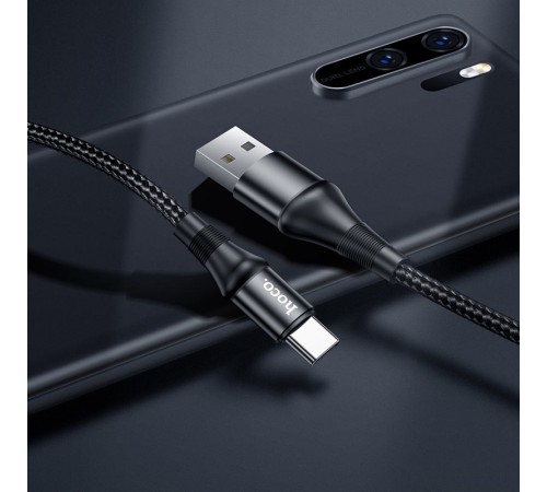Дата кабель Hoco X50 "Excellent" USB to Type-C (1m) Чорний Дата кабель Hoco X50 "Excellent" USB to Type-C (1m) Чорний