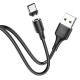 Дата кабель Hoco X52 "Sereno magnetic" USB to Type-C (1m) Чорний
