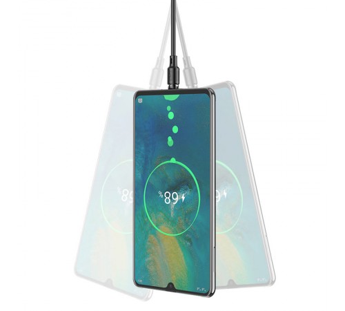 Дата кабель Hoco X52 "Sereno magnetic" USB to Type-C (1m) Чорний Дата кабель Hoco X52 "Sereno magnetic" USB to Type-C (1m) Чорний