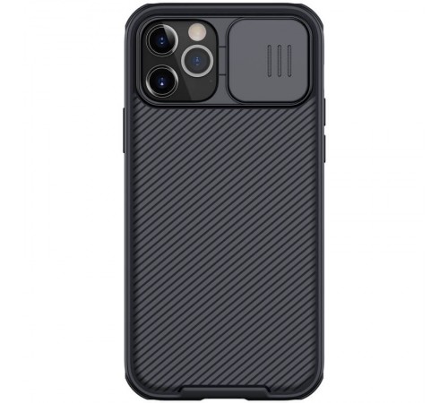 Карбонова накладка Nillkin CamShield Pro для Apple iPhone 12 Pro Max (6.7") Black Карбонова накладка Nillkin CamShield Pro для Apple iPhone 12 Pro Max (6.7") Black
