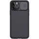 Карбонова накладка Nillkin CamShield Pro для Apple iPhone 12 Pro Max (6.7") Black