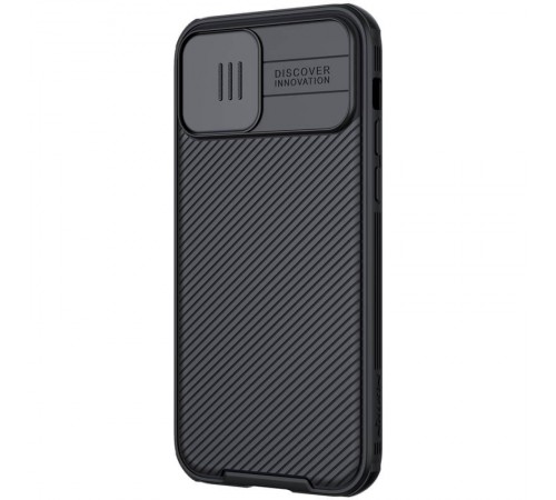 Карбонова накладка Nillkin CamShield Pro для Apple iPhone 12 Pro Max (6.7") Black Карбонова накладка Nillkin CamShield Pro для Apple iPhone 12 Pro Max (6.7") Black