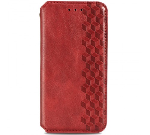 Шкіряний чохол-книжка GETMAN Cubic (PU) для Samsung Galaxy A52 4G / A52 5G / A52s Червоний Шкіряний чохол-книжка GETMAN Cubic (PU) для Samsung Galaxy A52 4G / A52 5G / A52s Червоний
