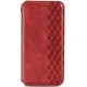 Шкіряний чохол-книжка GETMAN Cubic (PU) для Samsung Galaxy A52 4G / A52 5G / A52s Червоний