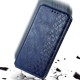 Шкіряний чохол-книжка GETMAN Cubic (PU) для Samsung Galaxy A52 4G / A52 5G / A52s Синій