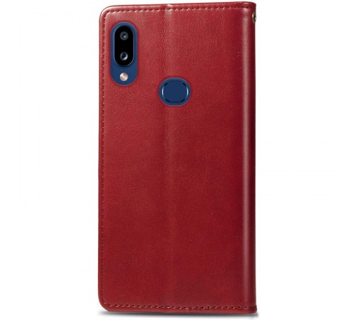 Шкіряний чохол-книжка GETMAN Gallant (PU) для Samsung Galaxy A10s Червоний Шкіряний чохол-книжка GETMAN Gallant (PU) для Samsung Galaxy A10s Червоний