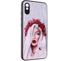 TPU+PC чохол Prisma Ladies для Xiaomi Redmi 9A Ukrainian Girl