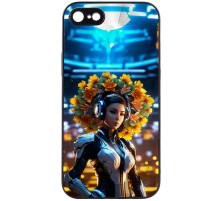 TPU+PC чохол Prisma Ladies для Apple iPhone 7 / 8 / SE (2020) (4.7") Cyberpunk