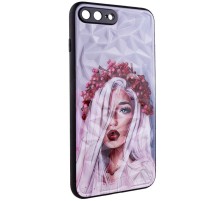 TPU+PC чохол Prisma Ladies для Apple iPhone 7 plus / 8 plus (5.5") Ukrainian Girl