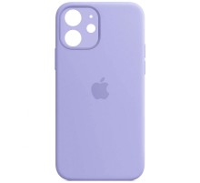 Чохол Silicone Case Full Camera Protective (AA) для Apple iPhone 12 (6.1") Бузковий / Lilac