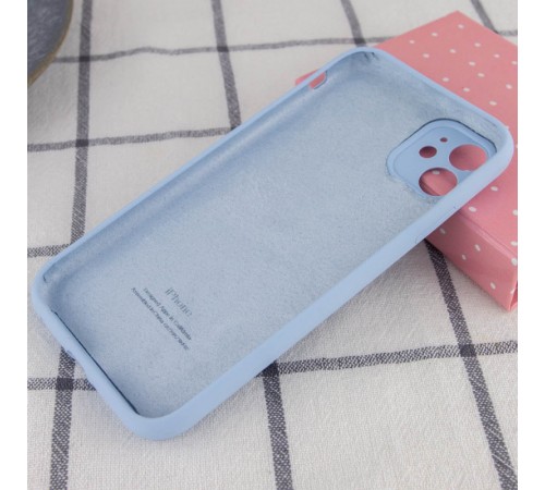 Чохол Silicone Case Full Camera Protective (AA) для Apple iPhone 12 (6.1") Блакитний / Lilac Blue / PVH Чохол Silicone Case Full Camera Protective (AA) для Apple iPhone 12 (6.1") Блакитний / Lilac Blue / PVH