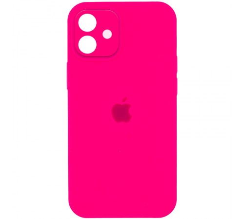Чохол Silicone Case Full Camera Protective (AA) для Apple iPhone 12 (6.1") Рожевий / Barbie pink / PVH Чохол Silicone Case Full Camera Protective (AA) для Apple iPhone 12 (6.1") Рожевий / Barbie pink / PVH