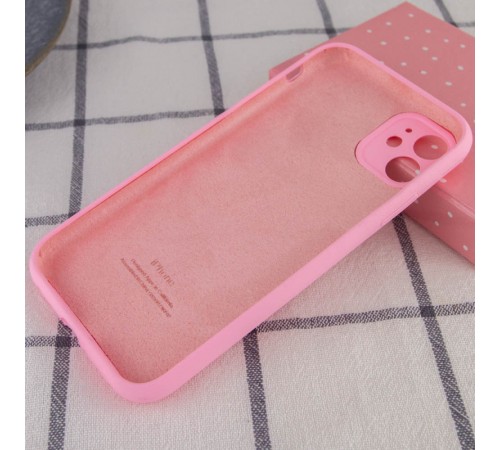 Чохол Silicone Case Full Camera Protective (AA) для Apple iPhone 12 (6.1") Рожевий / Light pink / PVH Чохол Silicone Case Full Camera Protective (AA) для Apple iPhone 12 (6.1") Рожевий / Light pink / PVH