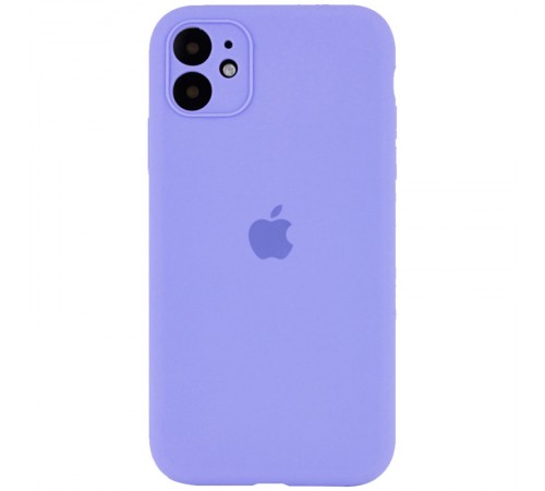 Чохол Silicone Case Full Camera Protective (AA) для Apple iPhone 12 (6.1") Бузковий / Dasheen / PVH Чохол Silicone Case Full Camera Protective (AA) для Apple iPhone 12 (6.1") Бузковий / Dasheen / PVH