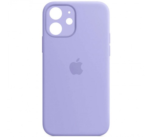 Чохол Silicone Case Full Camera Protective (AA) для Apple iPhone 12 (6.1") Бузковий / Lilac / PVH Чохол Silicone Case Full Camera Protective (AA) для Apple iPhone 12 (6.1") Бузковий / Lilac / PVH
