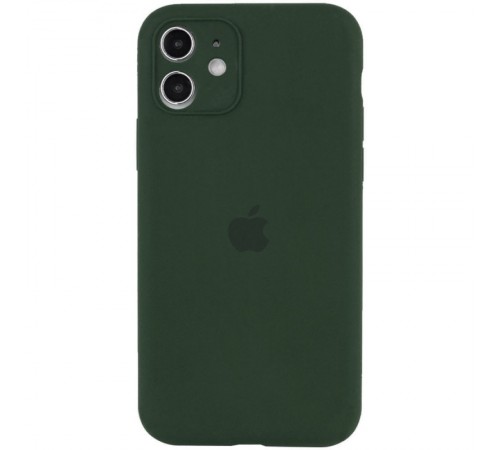 Чохол Silicone Case Full Camera Protective (AA) для Apple iPhone 12 (6.1") Зелений / Cyprus Green / PVH Чохол Silicone Case Full Camera Protective (AA) для Apple iPhone 12 (6.1") Зелений / Cyprus Green / PVH