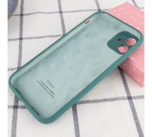 Чохол Silicone Case Full Camera Protective (AA) для Apple iPhone 12 (6.1") Зелений / Pine green / PVH Чохол Silicone Case Full Camera Protective (AA) для Apple iPhone 12 (6.1") Зелений / Pine green / PVH