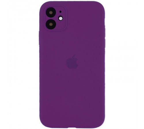 Чохол Silicone Case Full Camera Protective (AA) для Apple iPhone 12 (6.1") Фіолетовий / Grape Чохол Silicone Case Full Camera Protective (AA) для Apple iPhone 12 (6.1") Фіолетовий / Grape