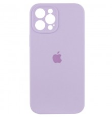 Чохол Silicone Case Full Camera Protective (AA) для Apple iPhone 12 Pro (6.1") Бузковий / Lilac