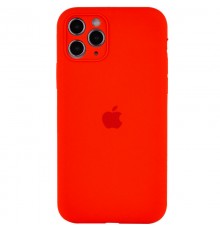 Чохол Silicone Case Full Camera Protective (AA) для Apple iPhone 12 Pro (6.1") Червоний / Red / PVH