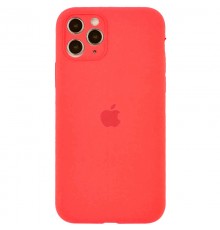 Чохол Silicone Case Full Camera Protective (AA) для Apple iPhone 12 Pro (6.1") Помаранчевий / Pink citrus