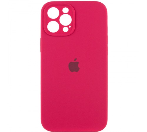 Чохол Silicone Case Full Camera Protective (AA) для Apple iPhone 12 Pro (6.1") Червоний / Rose Red / PVH Чохол Silicone Case Full Camera Protective (AA) для Apple iPhone 12 Pro (6.1") Червоний / Rose Red / PVH