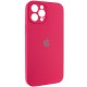 Чохол Silicone Case Full Camera Protective (AA) для Apple iPhone 12 Pro (6.1") Червоний / Rose Red / PVH