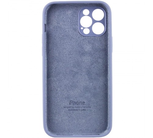 Чохол Silicone Case Full Camera Protective (AA) для Apple iPhone 12 Pro (6.1") Сірий / Lavender Gray / PVH Чохол Silicone Case Full Camera Protective (AA) для Apple iPhone 12 Pro (6.1") Сірий / Lavender Gray / PVH