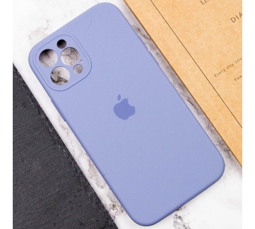 Чохол Silicone Case Full Camera Protective (AA) для Apple iPhone 12 Pro (6.1") Сірий / Lavender Gray / PVH Чохол Silicone Case Full Camera Protective (AA) для Apple iPhone 12 Pro (6.1") Сірий / Lavender Gray / PVH