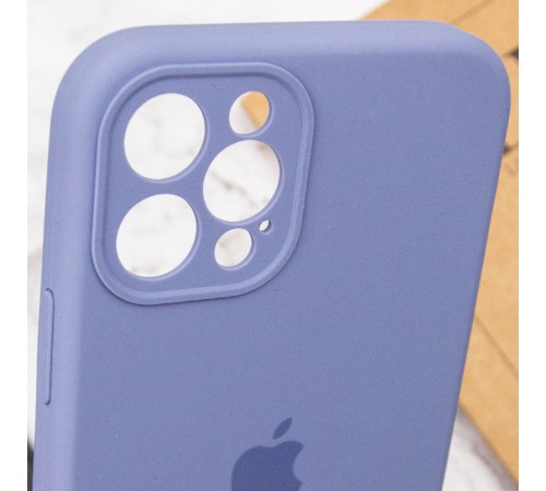 Чохол Silicone Case Full Camera Protective (AA) для Apple iPhone 12 Pro (6.1") Сірий / Lavender Gray / PVH Чохол Silicone Case Full Camera Protective (AA) для Apple iPhone 12 Pro (6.1") Сірий / Lavender Gray / PVH