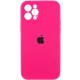 Чохол Silicone Case Full Camera Protective (AA) для Apple iPhone 12 Pro (6.1") Рожевий / Barbie pink / PVH